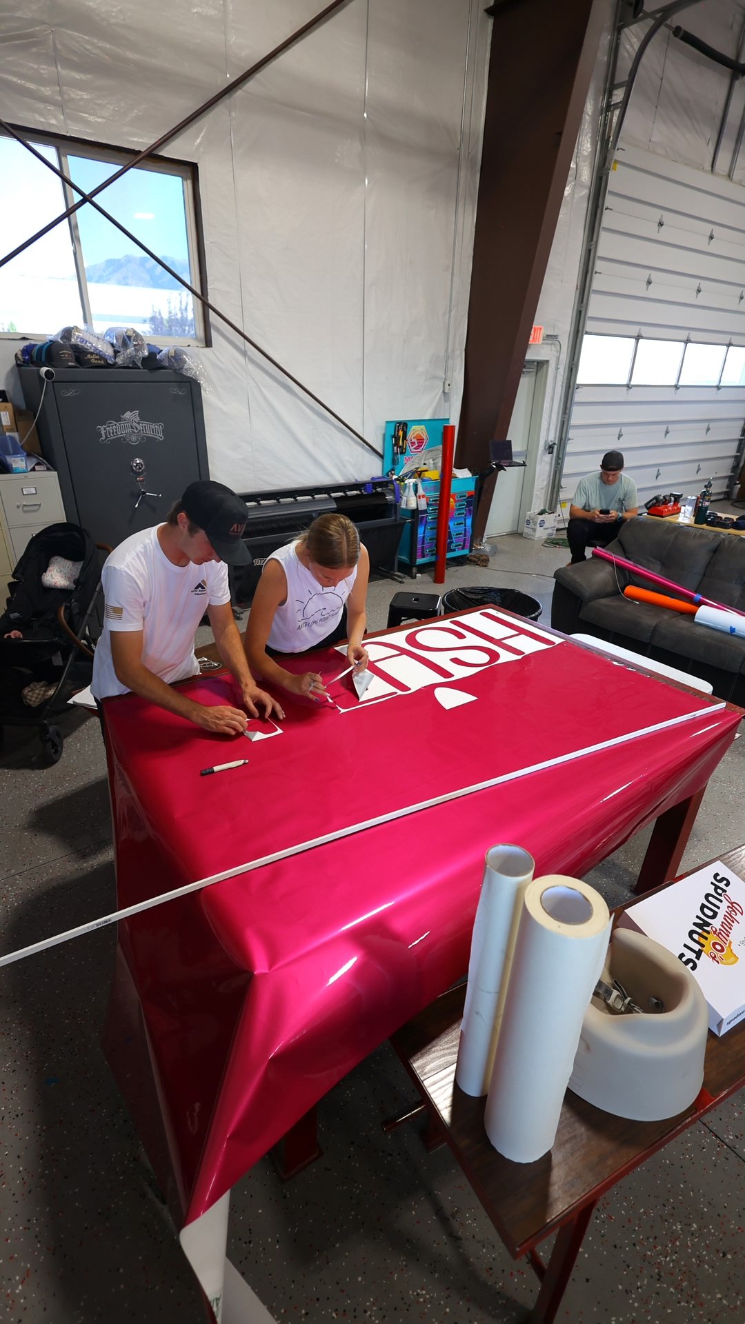 Vehicle wrap installation